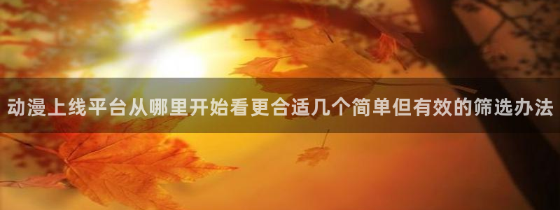 最新新番动漫
