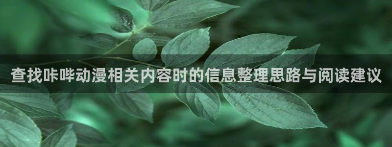 动漫网入口页面